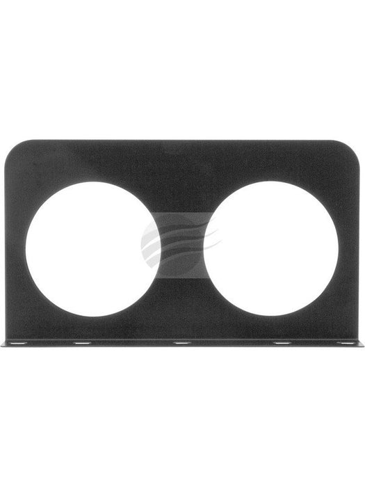 Ignite Dual Black Metal Bracket For Round Zeon LED Lamps IA9542 Ignite Ignite - Micks Gone Bush