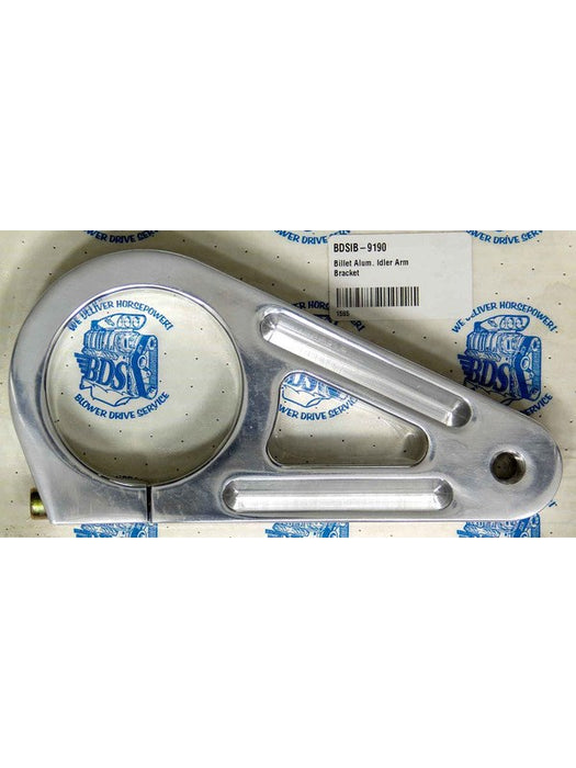 Blower Drive Service Idler Arm Billet Polished IB-9190 Blower Drive Service - Micks Gone Bush
