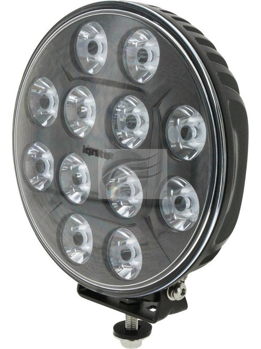 Ignite 7" LED Driving Lamp Spot Beam 8 9-36V 60 Watt Black Face IDL1205BRS Ignite - Micks Gone Bush