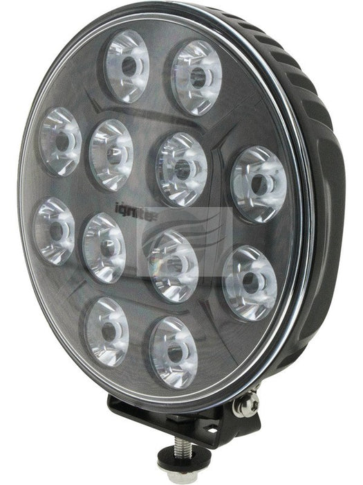 Ignite 7" LED Driving Lamp Spot Beam 8 9-36V 60 Watt Black Face IDL1205BRS Ignite - Micks Gone Bush