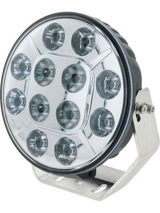 Ignite 7" LED Driving Lamp Flood/Spot Beam 9-36V 60W 28Deg Chrome IDL1205CRD Ignite - Micks Gone Bush