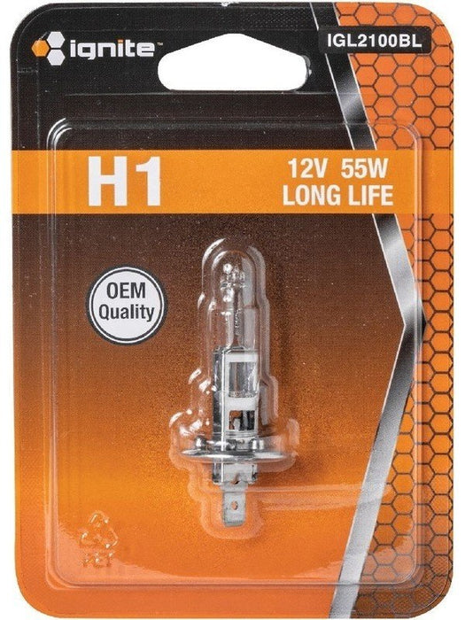 Ignite H1 Halogen Globe 12V 55W IGL2100BL Ignite - Micks Gone Bush
