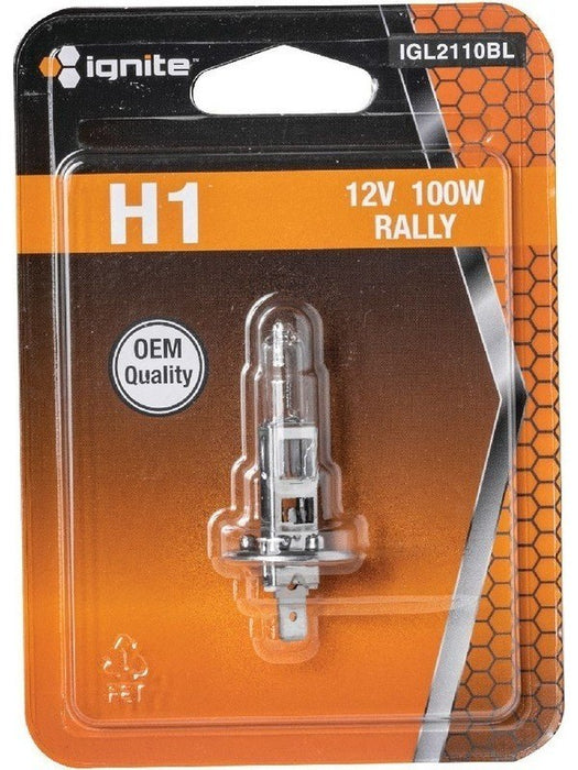 Ignite H1 Halogen Globe 12V 100W IGL2110BL Ignite - Micks Gone Bush