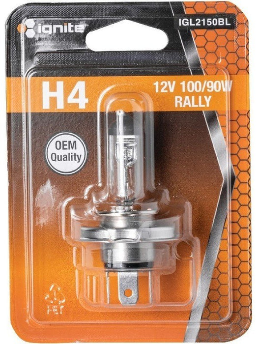 Ignite H4 Halogen Globe 12V 100/90W IGL2150BL Ignite - Micks Gone Bush