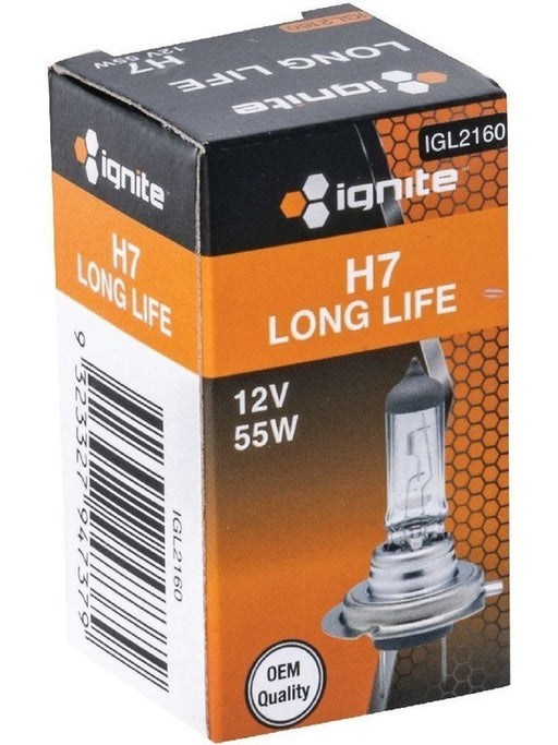 Ignite H7 Halogen Globe 12V 55W Long Life IGL2160 Ignite - Micks Gone Bush