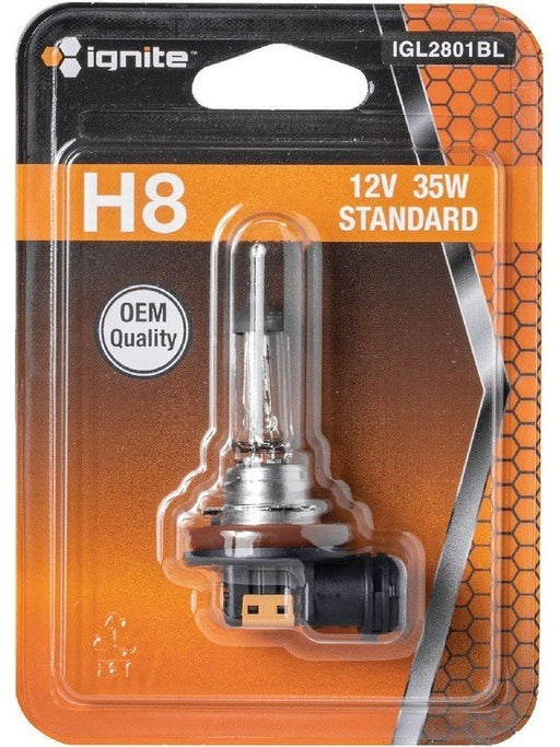 Ignite H8 Halogen Globe 12V 35W IGL2801BL Ignite - Micks Gone Bush