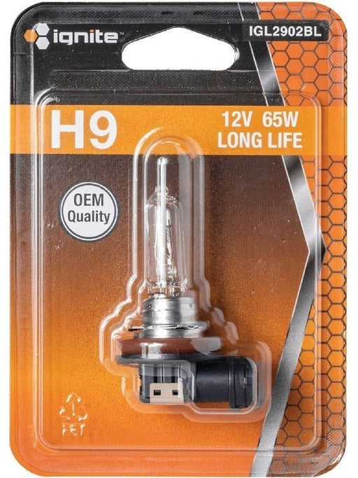 Ignite H9 Halogen Globe 12V 65W Long Life IGL2902BL Ignite - Micks Gone Bush