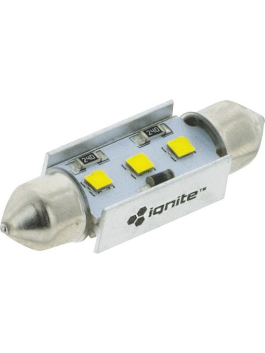 Ignite Led Signalling Globe 12V - 41mm Festoon 220 Lumens Pack of 1 IGL9141 Ignite - Micks Gone Bush