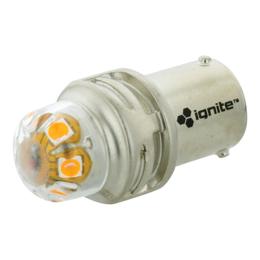 Amber LED Signalling Globes 12/24V 900 Lumens 2-Pack  Ignite    - Micks Gone Bush