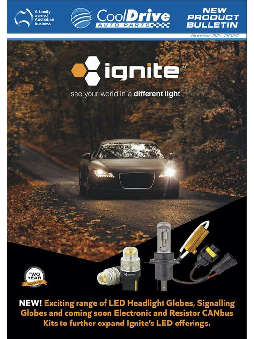 Ignite Resistor Canbus Kit For H7 Globe Type - 12Volt Pack of 2 IGL9807RC Ignite - Micks Gone Bush