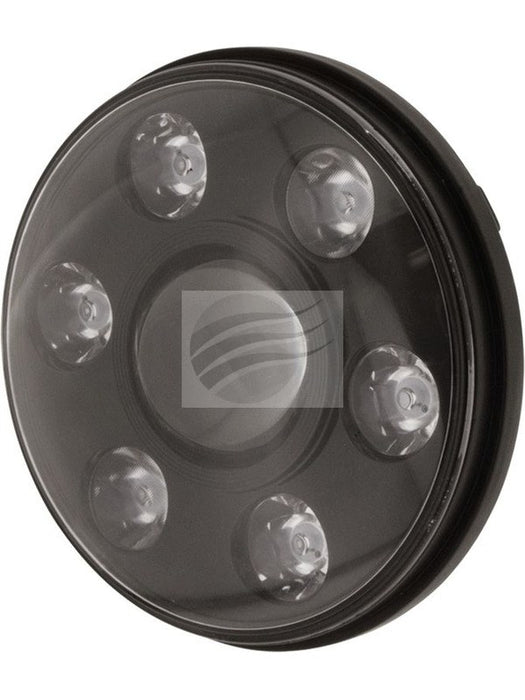 Ignite 7" LED H/Light 9-36V High /Low Beam Black Face 7Leds 65 Watt 1450 IHL7RB Ignite - Micks Gone Bush