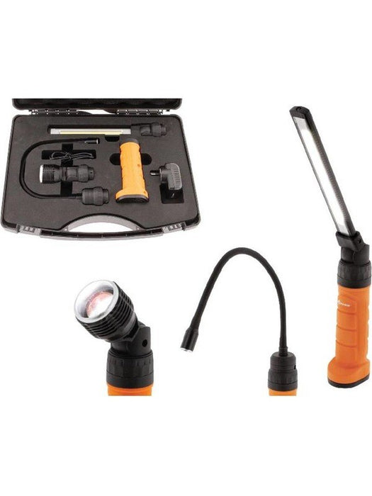 Ignite Rechargble LED Multi Function Torch, Inspection & Flood Lamp IIL7763 Ignite - Micks Gone Bush