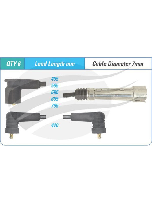 Jaylec Lead Set Audi VW ILS-252 Ignition Lead Sets Jaylec - Micks Gone Bush