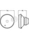 Ignite RND Semi Sealed Beam 5 3/4in or 146mm H1 High Beam Par46 ISB5301 Ignite - Micks Gone Bush