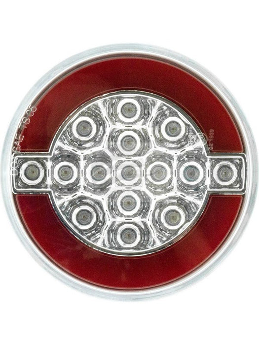 Ignite Zeon LED Stop/Tail Lamp 10-30V 15 Led's White 210mm Cable ISL100R Ignite - Micks Gone Bush