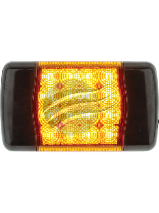 Ignite LED Rear Direction Indicator Lamp 10-30V Base Mount w/ Clips ISL402A Ignite - Micks Gone Bush