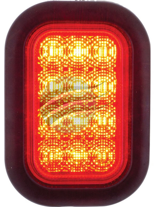 Ignite LED Stop, Tail Lamp 10-30V with 3 Pin Plug & Vinyl Grommet ISL403R Ignite - Micks Gone Bush