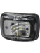 Ignite LED Front End Outline Marker Lamp 2"LED Black Housing Clear Lens ISL431W Ignite - Micks Gone Bush
