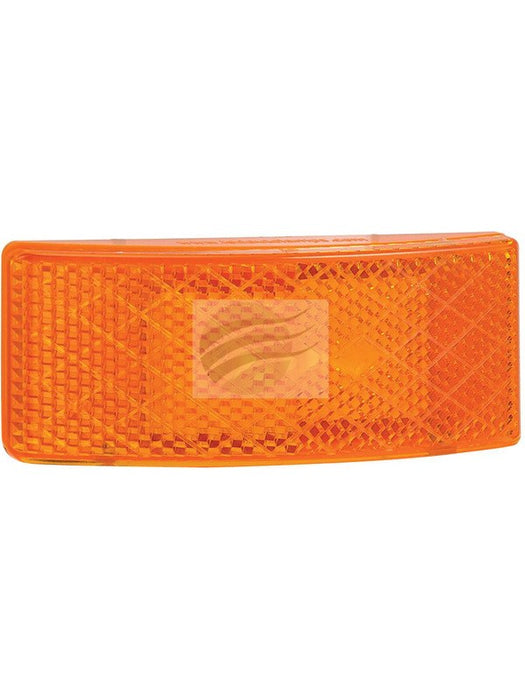 Ignite Amber Led Side Marker Lamp W/ Reflector 12/24V 3M Tape Base ISL433A Ignite - Micks Gone Bush