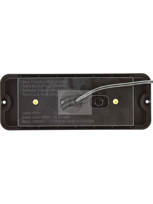 Ignite Pck 6 Zeon LED Comb Lamp 10-30V Stop/Tail/Seq Indicator/Rev ISL501RAW Ignite - Micks Gone Bush
