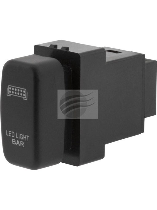 Ignite Push Button Switch On/Off 12V Lightbar Blue Illum For Mitsubishi ISW110 Ignite - Micks Gone Bush