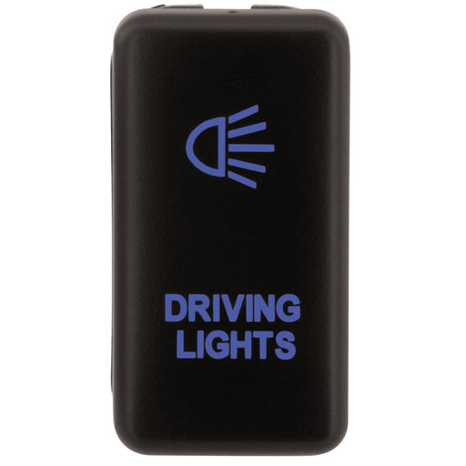 12V Blue Illuminated Driving Light Push Button Switch for Toyota Vehicles  Ignite    - Micks Gone Bush