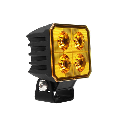 3 Amber Square LED Worklamp for Versatile Lighting Needs  Ignite    - Micks Gone Bush