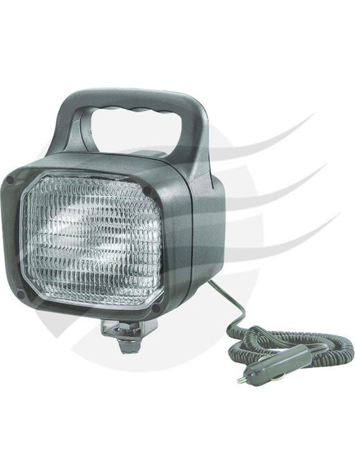 Ignite Halogen Worklamp 12/24V Flood Beam W/Spiral Lead On/Of IWL1112FSL-12 Ignite - Micks Gone Bush