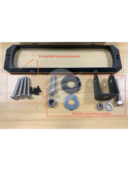 Ignite Led Rectangle Work/Reverse Lamp 80X60Deg 9-36V 24W 3,200Lumens IWL408F Ignite - Micks Gone Bush