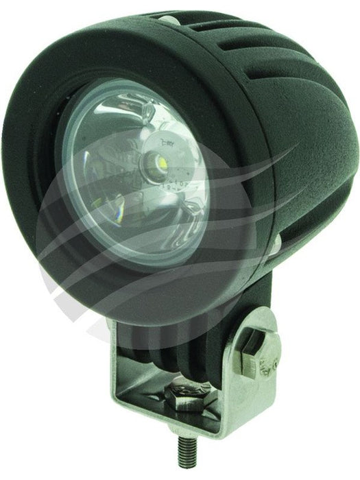 Ignite LED Round Worklamp Spot Beam 9-36V 10W [ref Narva 72706S] IWL601RS Ignite - Micks Gone Bush