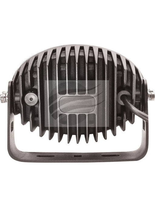 Ignite LED Oval Worklamp Flood Beam -10 60V 60W 6 Led's Black 6600 IWL610F Ignite - Micks Gone Bush