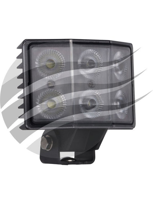 Ignite LED Rectangle Worklamp Flood Beam 9 - 36V 60W 6 Led's Black IWL610RF2 Ignite - Micks Gone Bush
