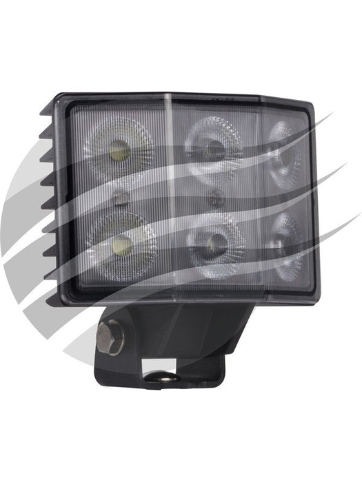 Ignite LED Rectangle Worklamp Flood Beam 9 - 36V 60W 6 Led's Black IWL610RF2 Ignite - Micks Gone Bush
