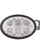 Ignite LED Oval Worklamp Spot Beam -10 60V 60W 6 Led's Black 6600 IWL610S Ignite - Micks Gone Bush