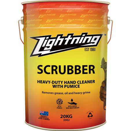 390J - LIGHTNING SCRUBBER HAND CLEANER 20KG Cleaners Lightning    - Micks Gone Bush