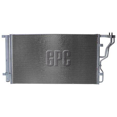 Hanon System Air Conditioning Condenser Parallel Flow Subcooled Inlet Pad Outlet Pad CNX01059 AIR CONDITIONING CONDENSER HANON SYSTEM - Micks Gone Bush