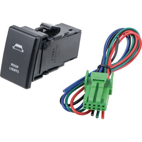 Drivetech 4X4 OE Style Push Button Switch 12V 3A Roof Light – DT-11090 SWITCH DRIVETECH 4X4 - Micks Gone Bush