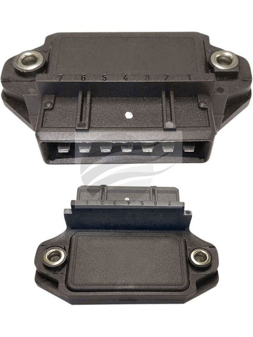 Hella Ignition Module 2 Channel Straight 7 Pin Brand Holden Ferrari JA1146 Coils, Modules, Pickups Hella - Micks Gone Bush