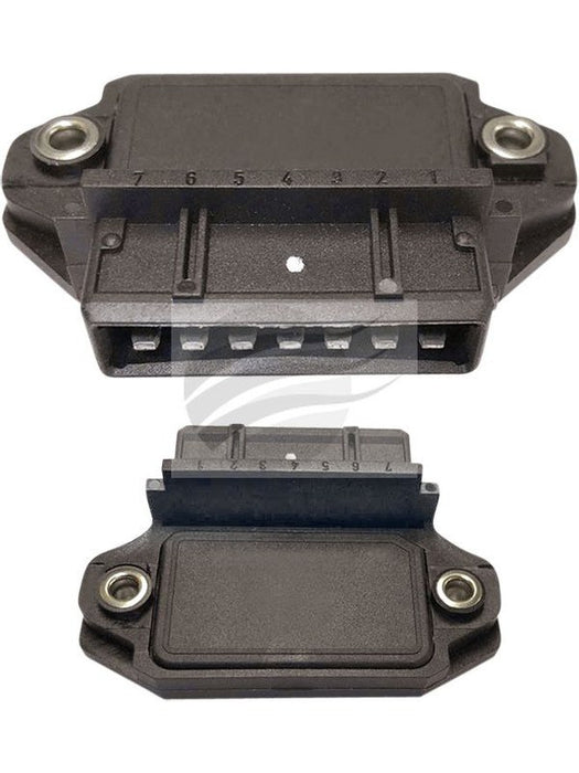 Hella Ignition Module 2 Channel Straight 7 Pin Brand Holden Ferrari JA1146 Coils, Modules, Pickups Hella - Micks Gone Bush