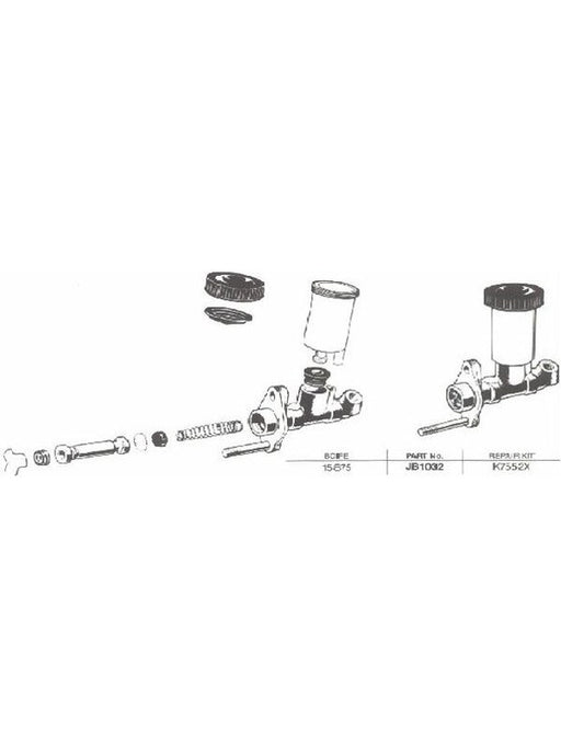 Protex Clutch Master Cylinder JB1032 Protex - Micks Gone Bush