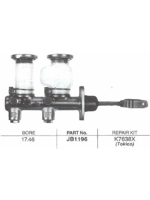 Protex Brake Master Cylinder JB1196 Protex - Micks Gone Bush
