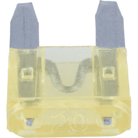 OEX Mini Blade Fuse 20A Yellow Pack Of 100 ACX1655 FUSE OEX - Micks Gone Bush