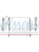 Nissens Radiator For VW Polo AW 7/2017-On Petrol A/T M/T Skoda Audi A1 JR4560J Nissens - Micks Gone Bush