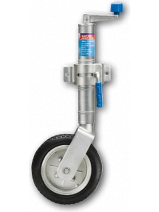 ARK 10" Jockey Wheel Heavy Duty Steel Rim with Bolt On/ Weld On Clamp Solid JW10CHD ARK - Micks Gone Bush