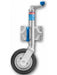 ARK 10" Jockey Wheel Heavy Duty Steel Rim Solid Rubber Wheel Swivel U-Bolt JW10SUHD ARK - Micks Gone Bush