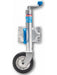 ARK 8" Jockey Wheel Heavy Duty Steel Rim with U-Bolt Swivel Bracket Solid JW8SUHD ARK - Micks Gone Bush