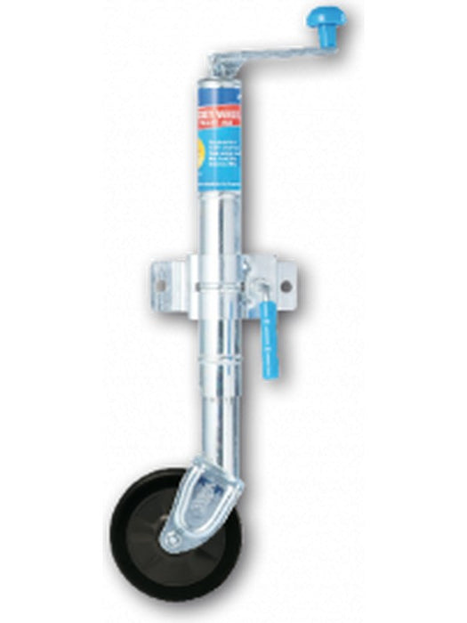 ARK Economy Jockey Wheel - 6 Poly Proplylene Wheel - Bolt On/ Weld On JWE6C ARK - Micks Gone Bush