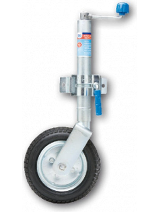 ARK 10" Jockey Wheel Solid Rubber Wheel with Bolt On/Weld On Clamp JWN10C ARK - Micks Gone Bush
