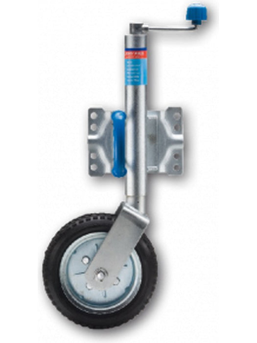 ARK 10" Standard Jockey Wheel Solid Rubber Wheel Steel Rim Swivel JWN10SU ARK - Micks Gone Bush