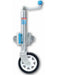 ARK 8" Premium Jockey Wheel Powder Coat Sunraysia Steel Rim Swivel Bolt-On JWP8S ARK - Micks Gone Bush